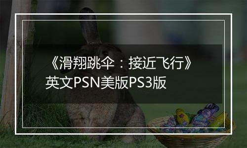 《滑翔跳伞：接近飞行》 英文PSN美版PS3版