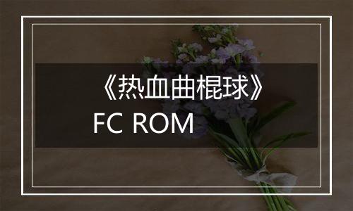 《热血曲棍球》FC ROM