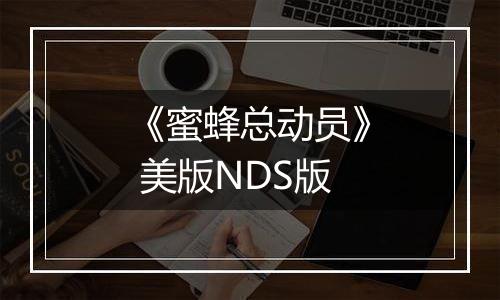 《蜜蜂总动员》 美版NDS版