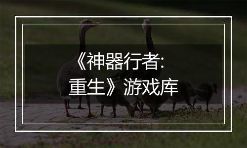 《神器行者: 重生》游戏库