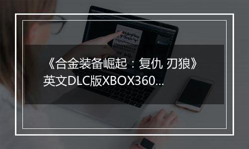 《合金装备崛起：复仇 刃狼》 英文DLC版XBOX360版