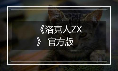 《洛克人ZX》 官方版