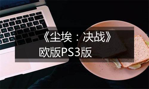 《尘埃：决战》欧版PS3版