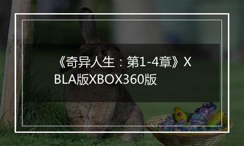 《奇异人生：第1-4章》XBLA版XBOX360版