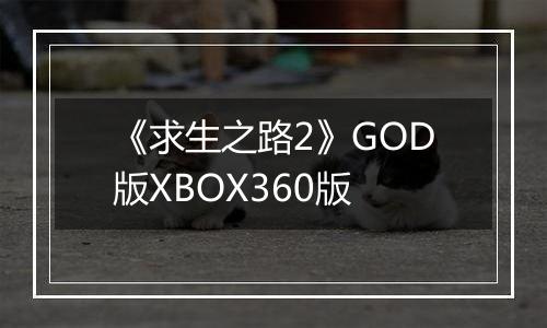《求生之路2》GOD版XBOX360版