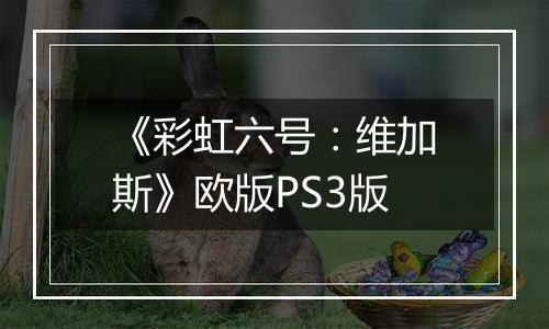 《彩虹六号：维加斯》欧版PS3版