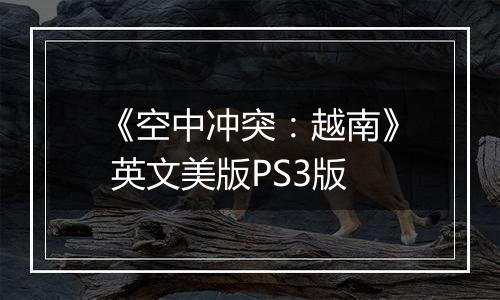 《空中冲突：越南》 英文美版PS3版