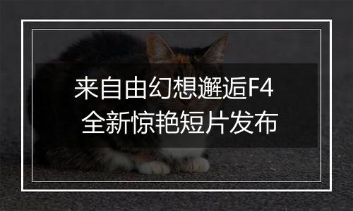 来自由幻想邂逅F4 全新惊艳短片发布