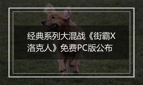 经典系列大混战《街霸X洛克人》免费PC版公布
