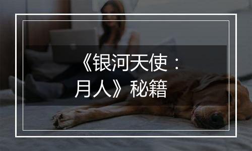 《银河天使：月人》秘籍