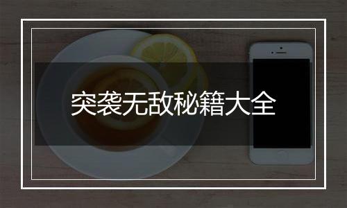 突袭无敌秘籍大全