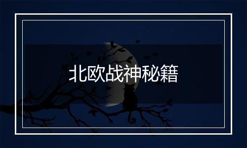 北欧战神秘籍
